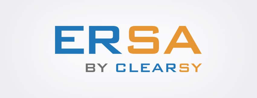 Logo ERSA by CLEARSY