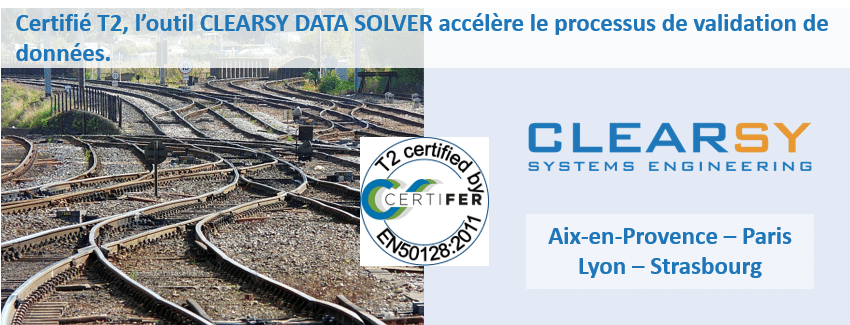 CLEARSY DATA SOLVER Certifié T2