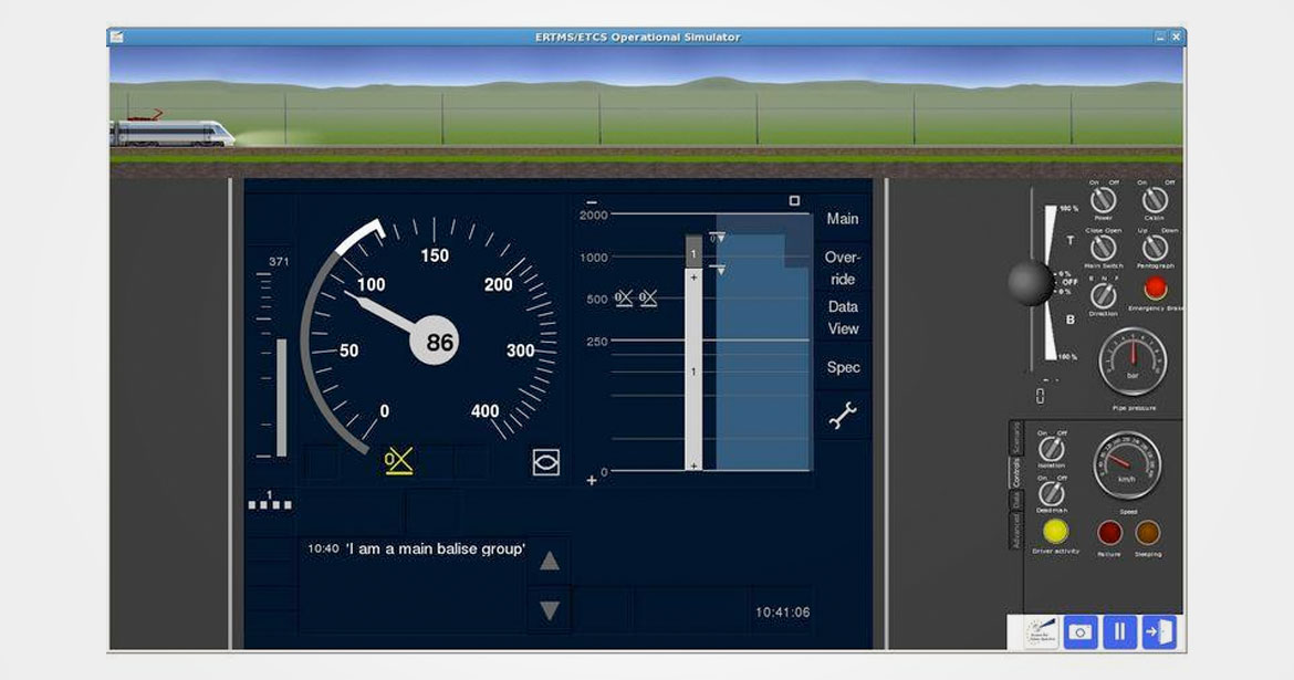 Simulateur opérationnel ERTMS/ETCS