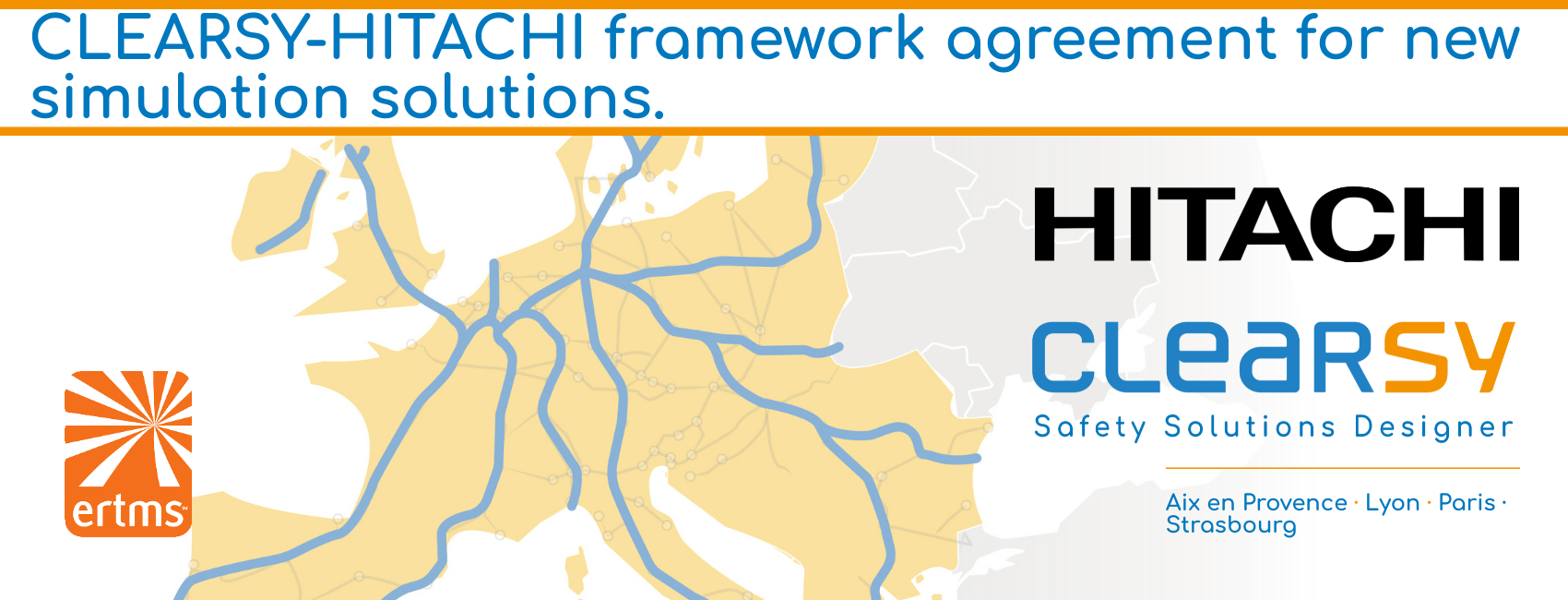 CLEARSY-HITACHI framework agreement for new simulation solutions