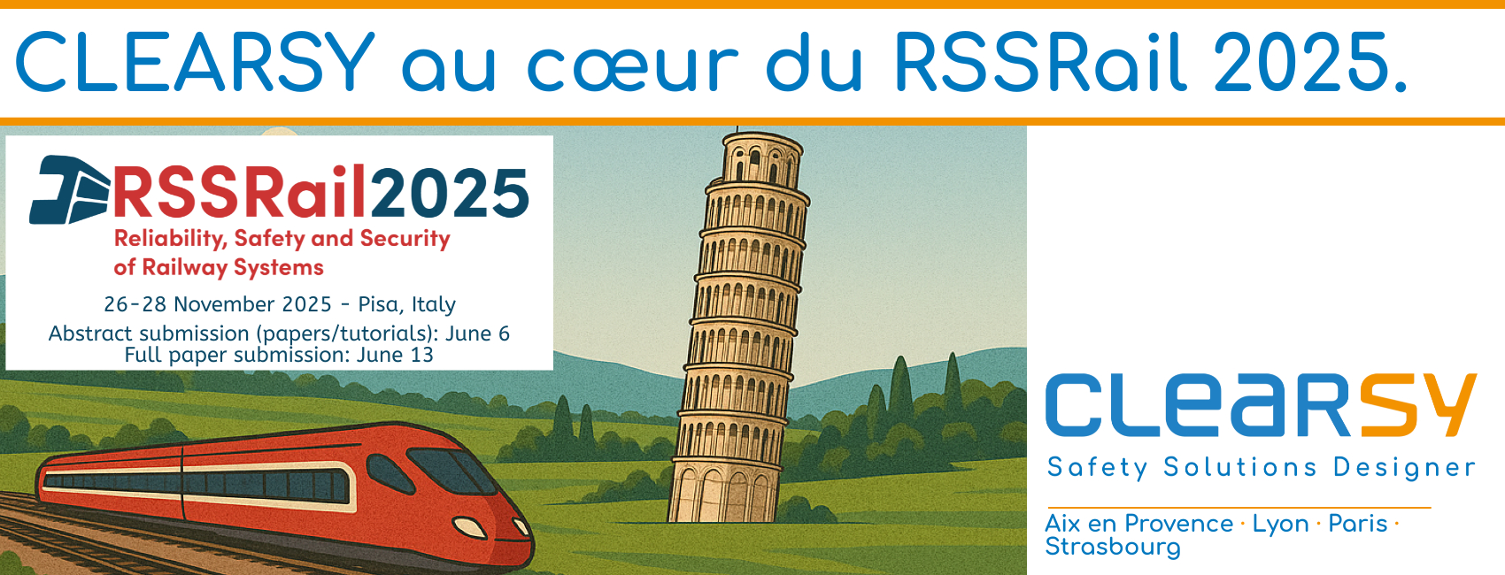 CLEARSY au cœur du RSSRail 2025