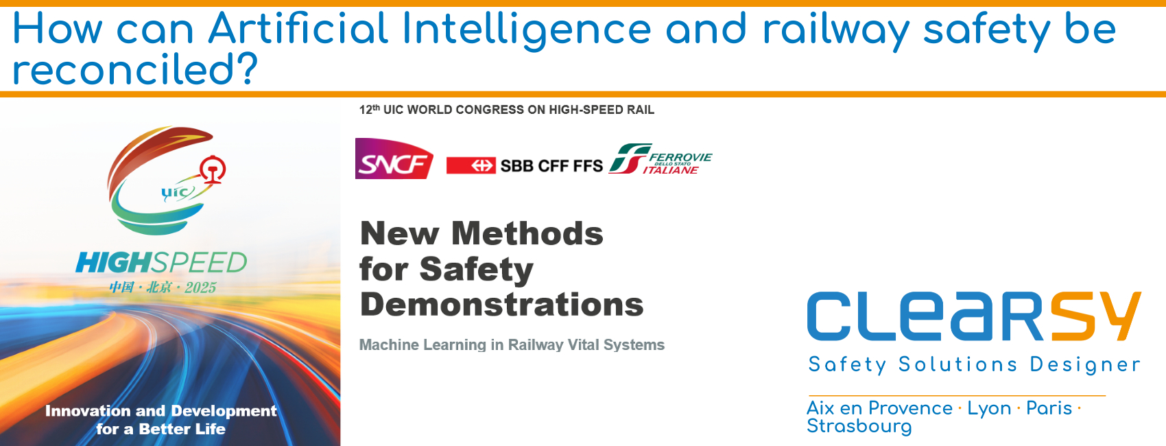 How can Artificial Intelligence and railway safety be reconciled?