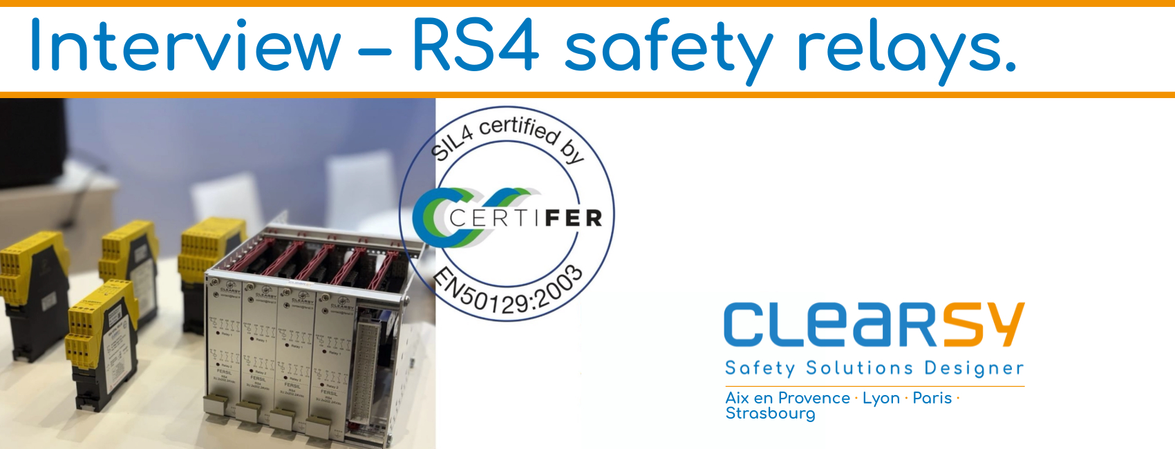Interview – RS4 safety relays
