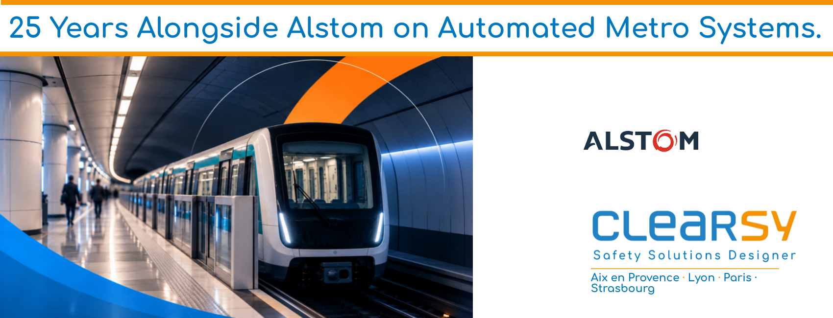 25 Years Alongside Alstom on Automated Metro Systems
