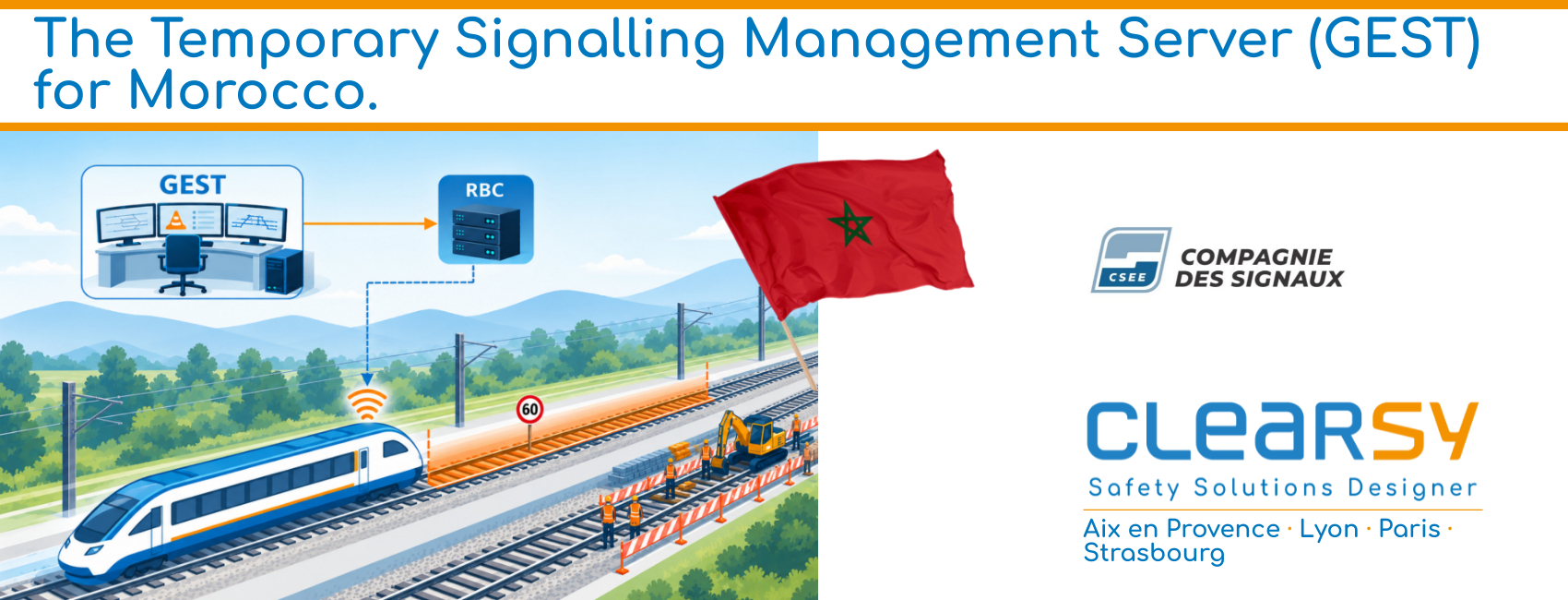 The Temporary Signalling Management Server (GEST) for Morocco