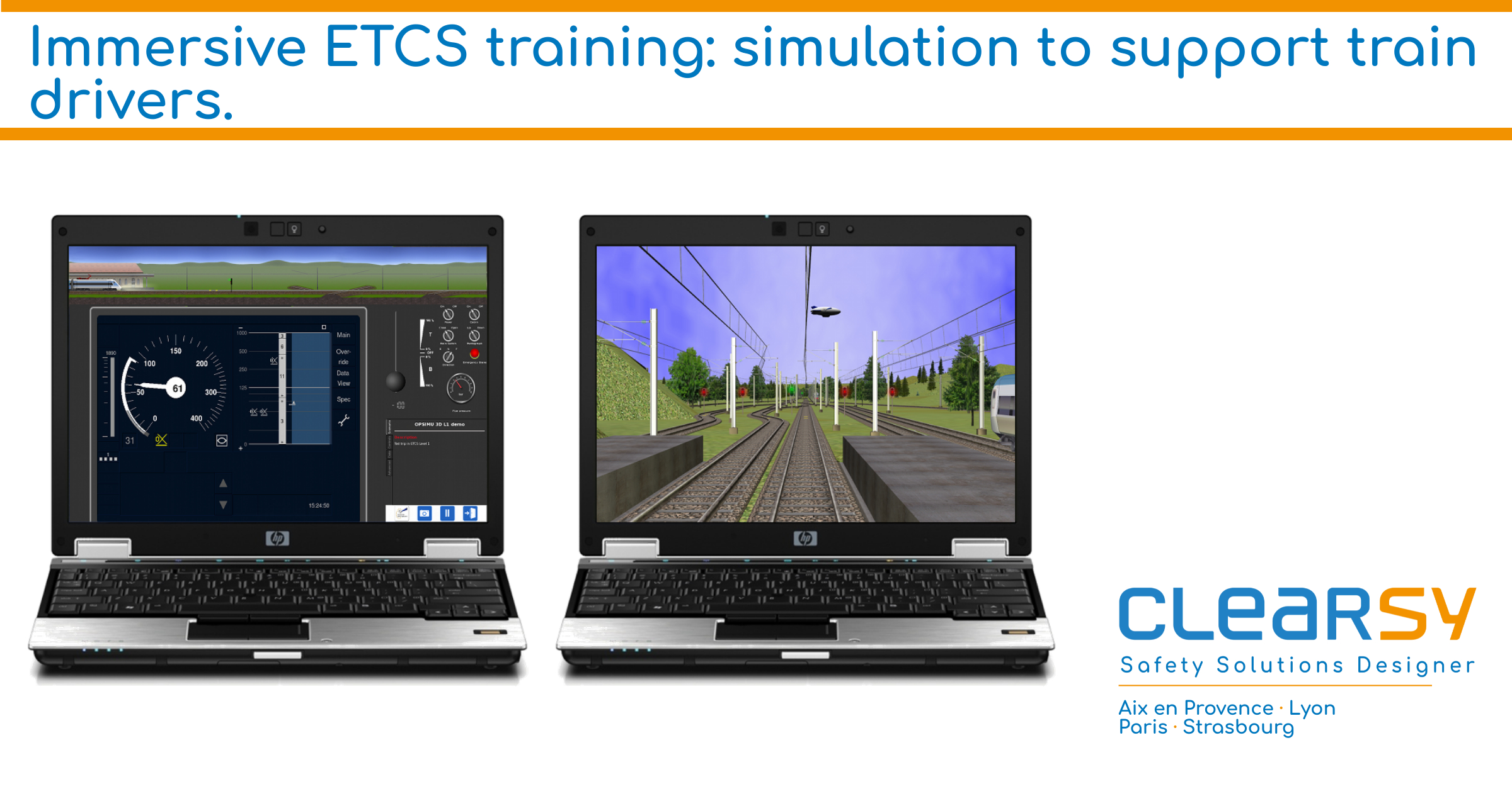 Immersive ETCS training: simulation to support train drivers