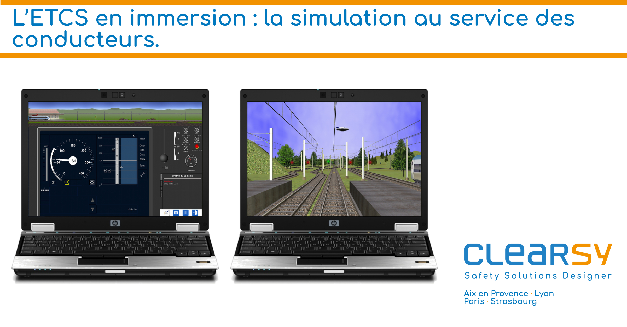 L’ETCS en immersion : la simulation au service des conducteurs